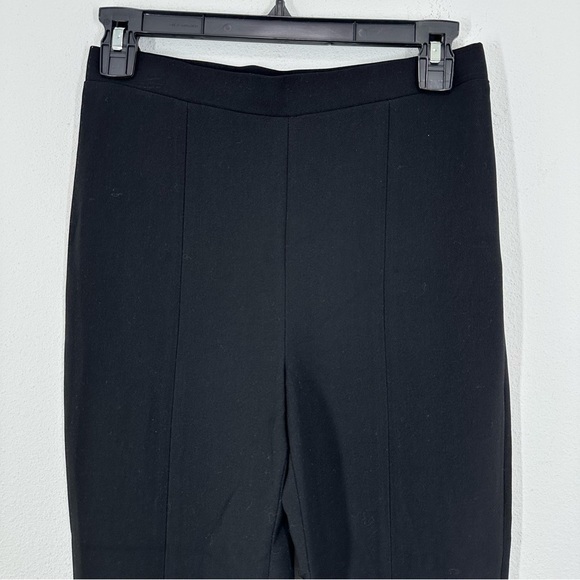 1.STATE Women's Size 2 Front Slit High Rise Pants Classic Black Office - Picture 3 of 8
